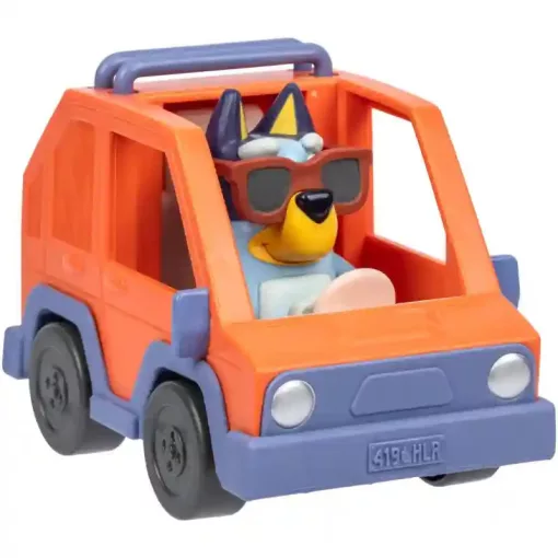 Bluey - Autó Bluey figurával