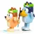 Bluey - Szőnyegsziget 2db-os figuraszett, Bluey és Bingo