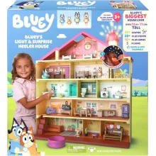 Bluey - Mega XXL interaktív családi ház figurákkal és kiegészítőkkel
