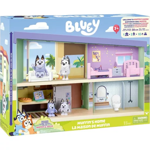 Bluey - Gombóc családi háza figurákkal