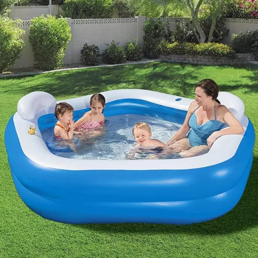 Bestway felfújható családi medence 213 x 206 x 69 cm