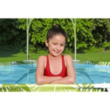 Bestway Panama Steel Pro fémvázas medence vízforgató nélkül árnyékolóval 244 x 51 cm