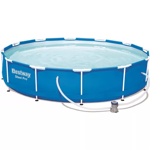 Bestway Bahama Steel Pro fémvázas medence vízforgatóval 366 x 76 cm