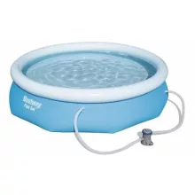 Bestway Korfu Fast Set felfújható családi medence vízforgatóval 305 x 76 cm