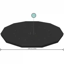 Bestway medence takaró fémvázas vagy puhafalú medencére 366 cm