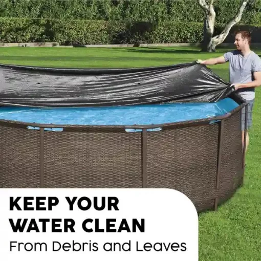 Bestway medence takaró fémvázas vagy puhafalú medencére 366 cm