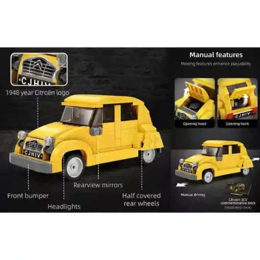 CaDA C55021W Citroën 2CV autó