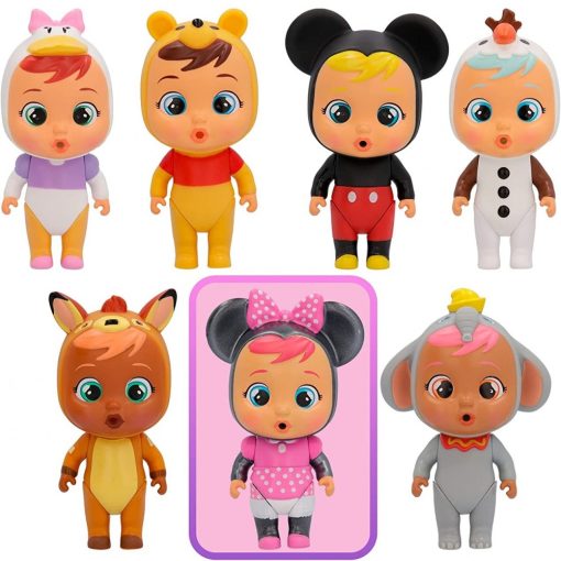 Cry Babies Disney - Öltöztethető meglepetés játékbaba kiegészítőkkel