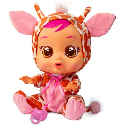 Cry Babies - Gigi zsiráf interaktív játékbaba 30cm