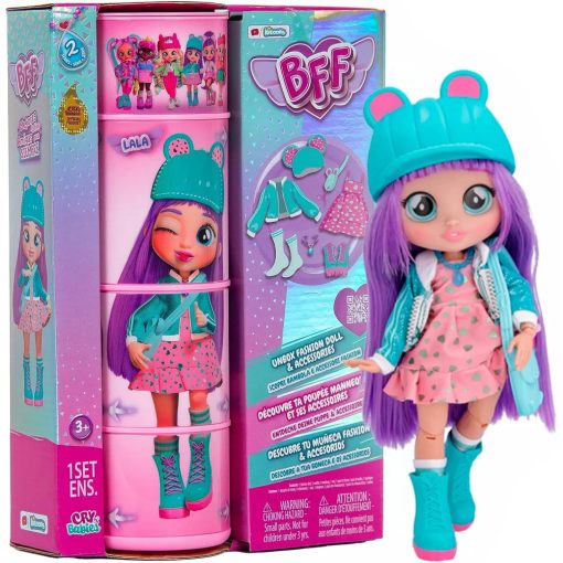 Cry Babies BFF S2 - Lala öltöztethető játékbaba 20cm