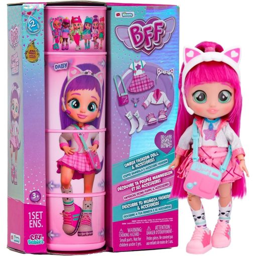 Cry Babies BFF S2 - Daisy öltöztethető játékbaba 20cm