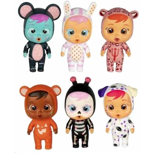 Cry Babies Enchanted - Világító meglepetés játékbaba Halloween házban kiegészítőkkel