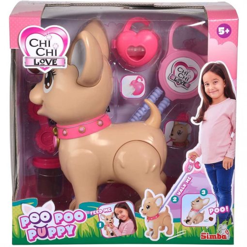 Simba Toys Chi Chi Love - Poo Poo Puppy kakiló interaktív kiskutya (105893264)