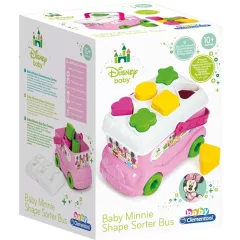 Clementoni Disney Baby Minnie formaválogató busz