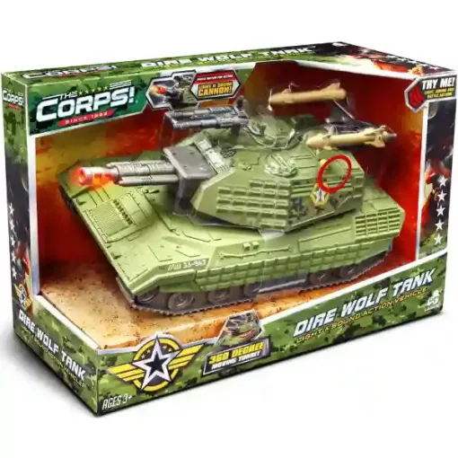 The Corps! Elite interaktív tank fénnyel és hanggal
