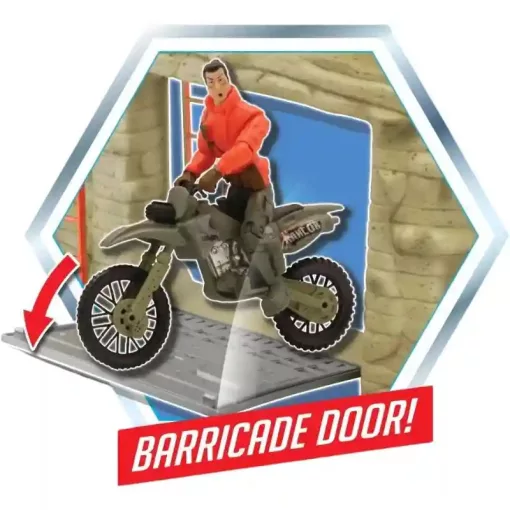 The Corps! Elite A Szikla támaszpont motorral, helikopterrel és figurákkal