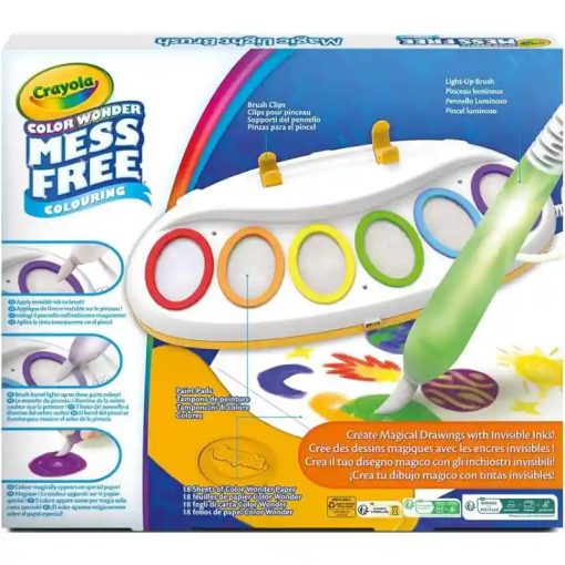 Crayola Color Wonder varázs festőkészlet világító ecsettel
