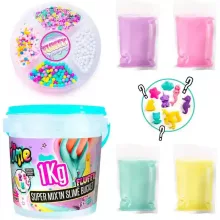 So Slime DIY 1 kg slime dekorációval - többféle