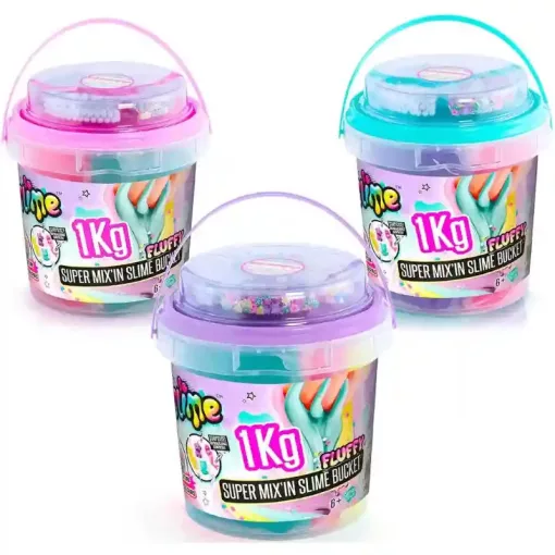 So Slime DIY 1 kg slime dekorációval - többféle