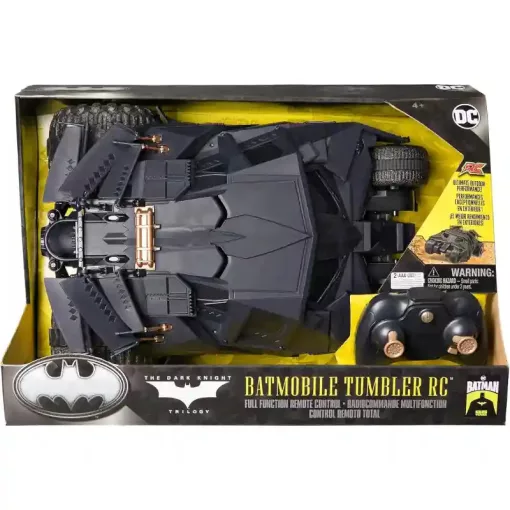 DC Batman - Távirányítós RC Batmobile Tumbler autó 35cm, A sötét lovag