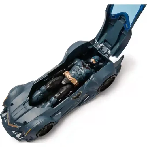 DC Batmobile autó és Batman akciófigura 30cm
