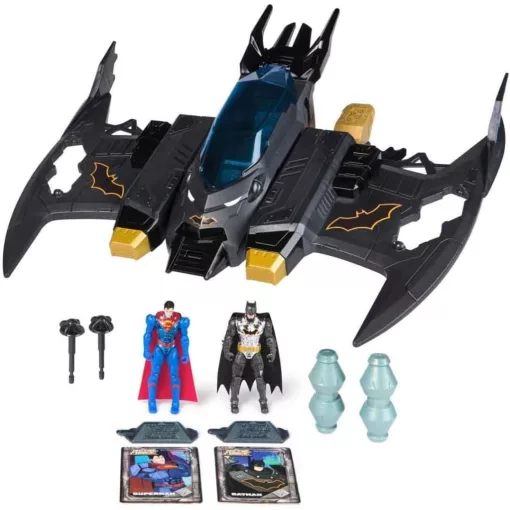 DC 2 az 1-ben átalakuló Batman Denevérszárny repülö és robot figurákkal 10cm