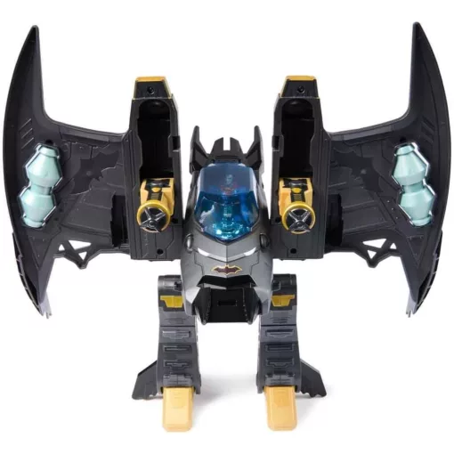 DC 2 az 1-ben átalakuló Batman Denevérszárny repülö és robot figurákkal 10cm