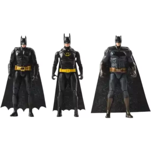 DC Batman Ultimate akciófigura készlet 10cm, Batman Returns, The Dark Knight, Batman v. Superman