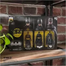 DC Batman Ultimate akciófigura készlet 10cm, Batman Returns, The Dark Knight, Batman v. Superman