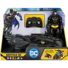 DC Batman - Távirányítós RC Batcycle motor figurával 38cm