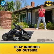 DC Batman - Távirányítós RC Batcycle motor figurával 38cm