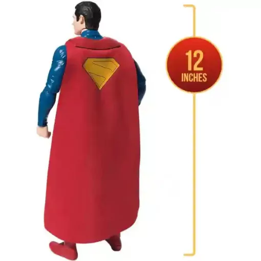 DC Comics Superman akciófigura valódi köpennyel 30cm