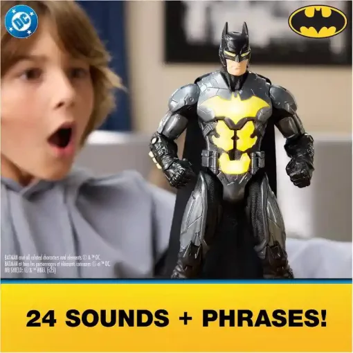 DC Batman interaktív akciófigura fénnyel és hanggal 30cm