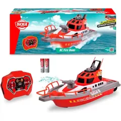   Dickie Toys - Távirányítós RC tűzoltóhajó vízágyúval