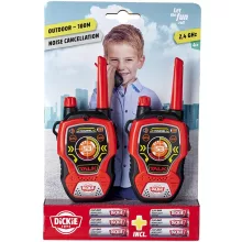Dickie Toys Walkie Talkie - Tűzoltósági szett (201118195)
