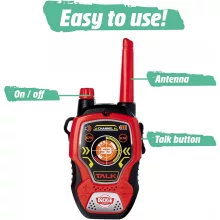 Dickie Toys Walkie Talkie - Tűzoltósági szett (201118195)