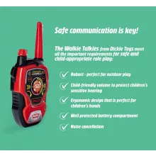 Dickie Toys Walkie Talkie - Tűzoltósági szett (201118195)