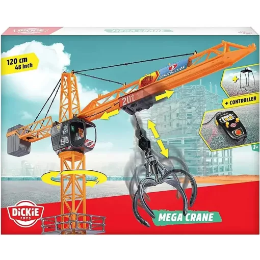 Dickie Toys - Távirányítós RC mega óriás daru 120cm
