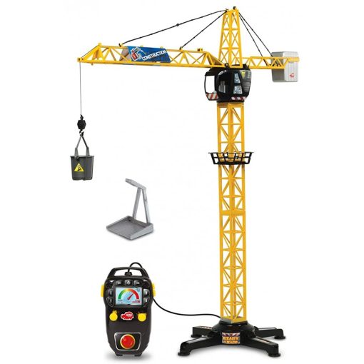 Dickie Toys Construction - Távirányítós RC óriás daru 100cm (csomagolássérült)