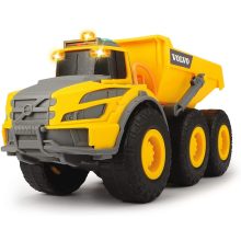 Dickie Toys Construction - Volvo csuklós dömper fénnyel és hanggal 23cm (203723004)