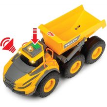 Dickie Toys Construction - Volvo csuklós dömper fénnyel és hanggal 23cm (203723004)