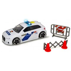   Dickie Toys SOS Series - Audi RS3 rendőrautó 15cm (203713011006)