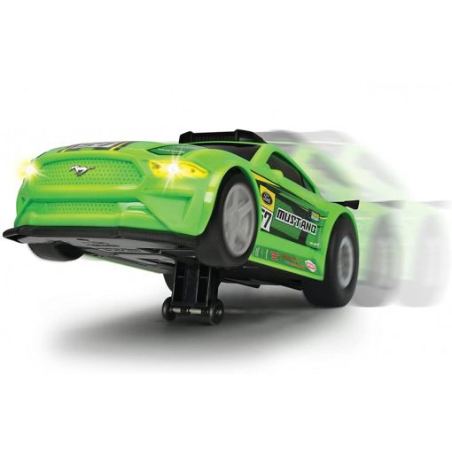 Dickie Toys Racing - Ford Mustang motorizált versenyautó fénnyel és hanggal 25cm (203764009)