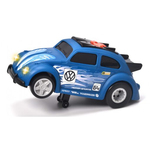 Dickie Toys Racing - VW Bogár motorizált versenyautó fénnyel és hanggal 25cm (203764011)
