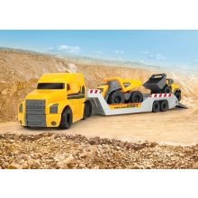 Dickie Toys Construction - Mack kamion Volvo munkagépekkel 32cm (203725005)