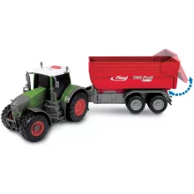 Dickie Toys Farm Series - Fendt traktor utánfutóval, fénnyel és hanggal 42cm (203737002)