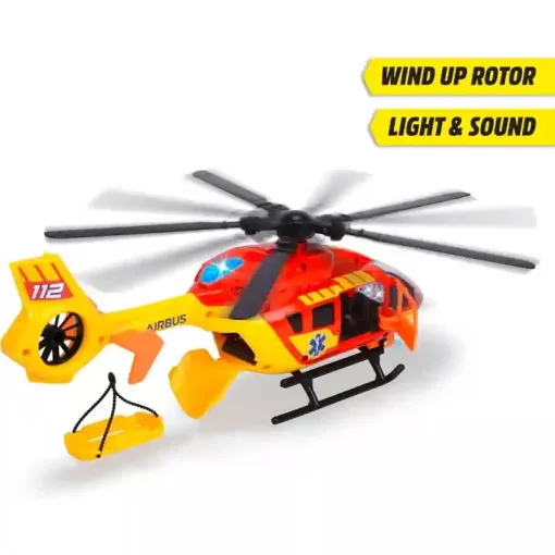 Dickie Toys - Interaktív Airbus mentőhelikopter