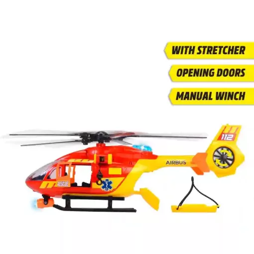 Dickie Toys - Interaktív Airbus mentőhelikopter