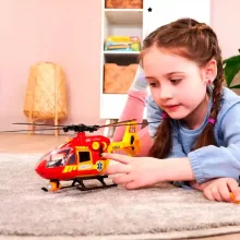 Dickie Toys - Interaktív Airbus mentőhelikopter