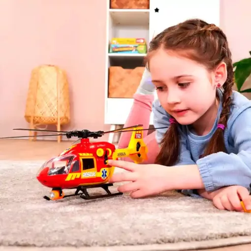 Dickie Toys - Interaktív Airbus mentőhelikopter